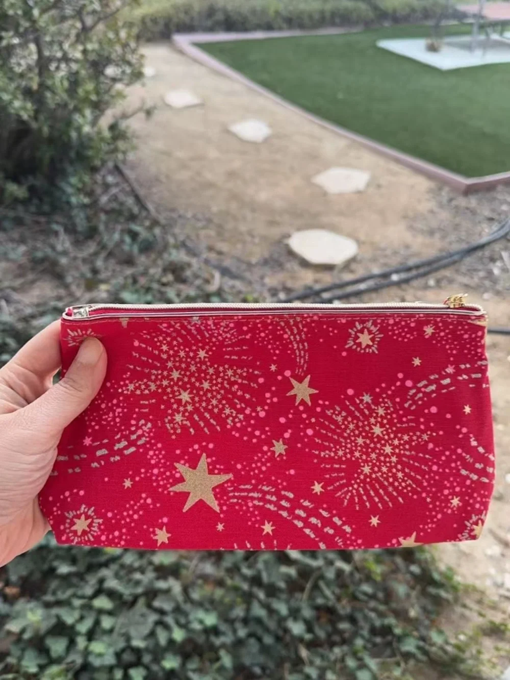 Estée Lauder Cosmetic Makeup bag with zip size 10*5.5